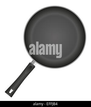 Padella illustrazione isolati su sfondo bianco Foto Stock