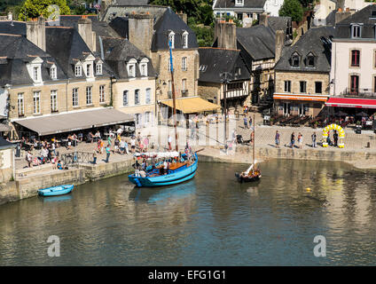 Auray mostra bridge Foto Stock