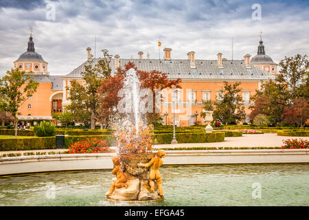 Fontane ornamentali del palazzo di Aranjuez, Madrid, Spagna. Foto Stock