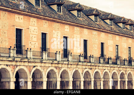 Maestoso palazzo di Aranjuez in Spagna a Madrid Foto Stock