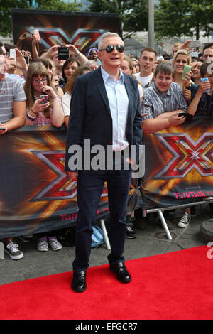 Il fattore X London auditions tenutosi a Wembley Arena - Arrivi con: Louis Walsh dove: Londra, Regno Unito quando: 01 Ago 2013 Foto Stock