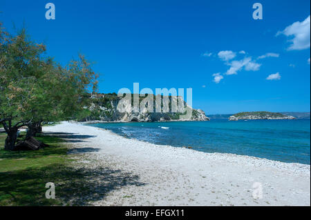 Almyrida Beach, Creta, Grecia Foto Stock