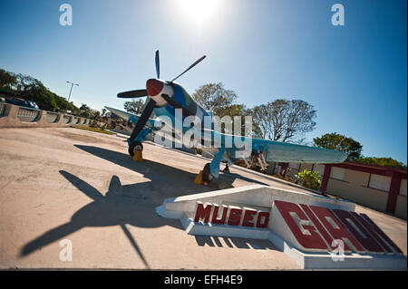 Vista orizzontale della Baia dei Maiali museum (Musee Giron) a Cuba. Foto Stock