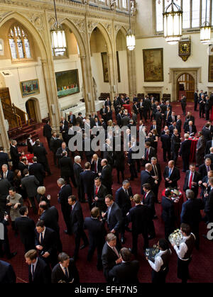 Proprietà della città di associazione pranzo annuale.Guildhall di Londra.. .Oratore ospite Bob Marshall-Andrews QC....... Foto Stock