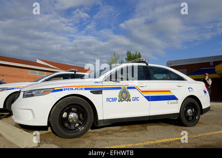 Canada, auto della polizia, RCMP auto della polizia. Foto Stock
