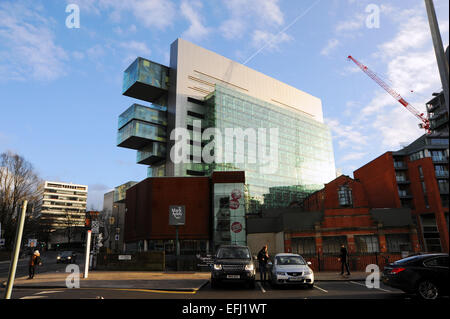 Manchester Lancashire UK - Manchester Civil Justice Centre Foto Stock