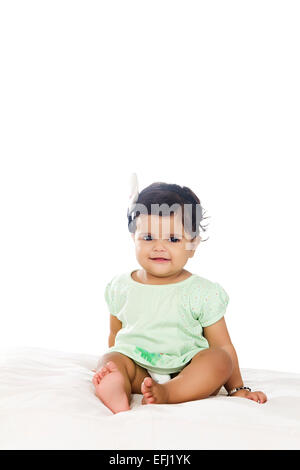1 indian bellissimo bambino Foto Stock