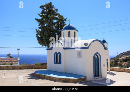 Cappella, Karpathos, Dodecaneso, Egeo Meridionale, Grecia Foto Stock