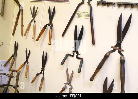 Museo Nazionale di giardinaggio, Trevarno Estate, Cornwall, Regno Unito Foto Stock