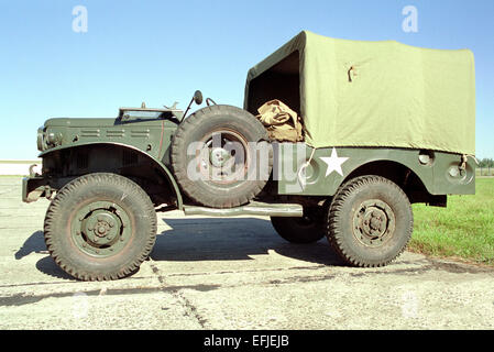 Dodge WC-serie sui militari del display Foto Stock