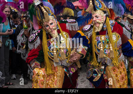 Celebrazione della Fiesta de Santo Tomas a Chichicastenango, Guatemala Foto Stock