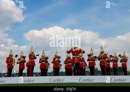 Le guardie band - Cartier International polo giorno Foto Stock