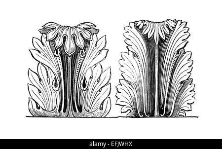 Restaurata digitalmente immagine da una metà del XIX secolo enciclopedia. Foto Stock