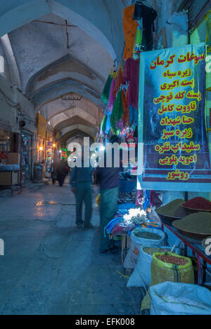 Bazaar, Kerman, Iran Foto Stock