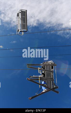 Skiresort di Vail USA, 05 febbraio 2015. Foto: Frank Maggio/picture alliance Foto Stock