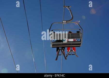 Skiresort di Vail USA, 05 febbraio 2015. Foto: Frank Maggio/picture alliance Foto Stock