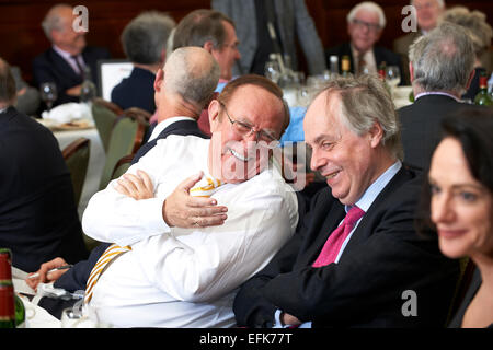 Andrew Neil e Stephen Glover al oldie of the Year Awards 2015 Foto Stock