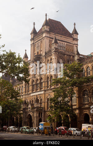 India Maharashtra, Mumbai, Colaba distretto, Elphinstone College affiliato all Università di Mumbai Foto Stock