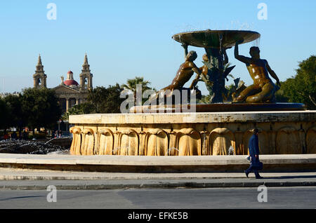 La Valletta è la capitale di Malta Foto Stock