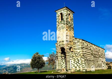 Église Saint Michel Murato Bastia Haute Corse 2B FRANCIA Foto Stock