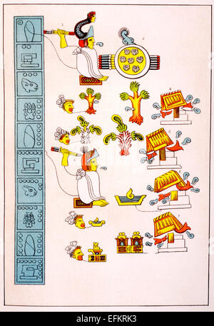 Restaurata digitalmente immagine da una metà del XIX secolo enciclopedia. Foto Stock