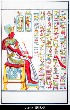 Restaurata digitalmente immagine da una metà del XIX secolo enciclopedia. Foto Stock