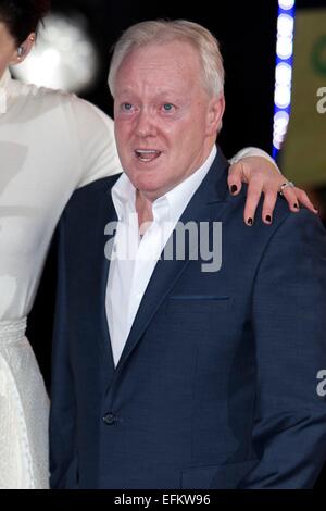 Borehamwood, Regno Unito. Il 30 gennaio 2015. Keith Chegwin proviene dal quarto al Grande Fratello 9 finale di Elstree Studios a Borehamwood, Inghilterra il 06 febbraio 2015 Credit: Nathan Hulse/Alamy Live News Foto Stock