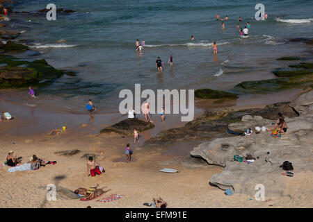 Maroubra beach, Sydney, Nuovo Galles del Sud, Australia Foto Stock