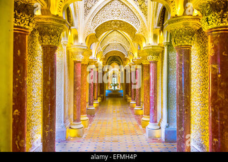 Monserrate nel Palazzo di Sintra, Portogallo. Foto Stock