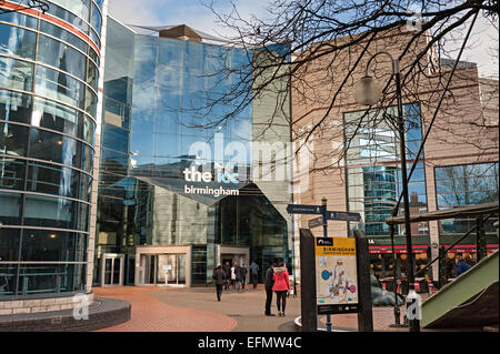 Centro congressi ICC Birmingham ingresso posteriore Foto Stock