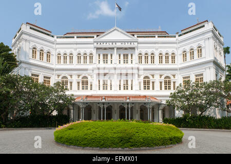 Il Raffles Hotel di Singapore. Foto Stock