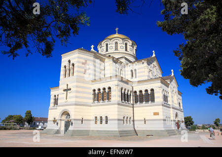 Cattedrale di San Vladimiro, Khersoness, Sebastopoli, Crimea, Ucraina Foto Stock