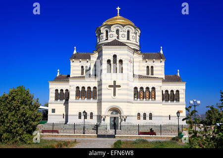 Cattedrale di San Vladimiro, Khersoness, Sebastopoli, Crimea, Ucraina Foto Stock