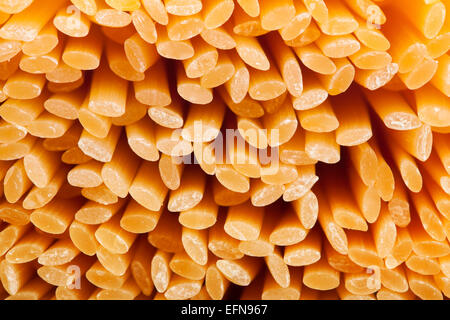 macro di pasta Foto Stock