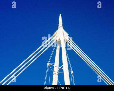 Vista esterna del Millennium Stadium di Cardiff City Centre, il Galles, adottate il 6 febbraio 2015. Foto Stock