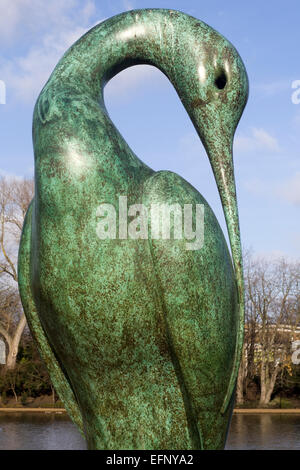 L'uccello amore statua Hyde Park Londra Foto Stock