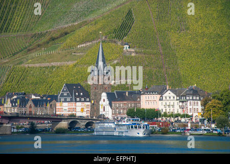 Bernkastel-Kues, Valle della Mosella, Renania-Palatinato, Germania, Europa Foto Stock