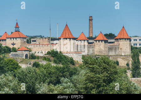 Bender fortezza nel Bender, Repubblica della Transnistria, Moldavia, Europa Foto Stock