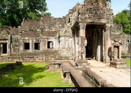 Preah Khan, Sito Patrimonio Mondiale dell'UNESCO, Angkor, Siem Reap, Cambogia, Indocina, Asia sud-orientale, Asia Foto Stock