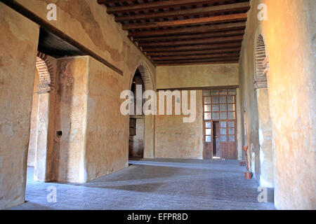 Fasil Gebbi complesso Fasilides (castello), Gonder, Amhara Region, Etiopia Foto Stock