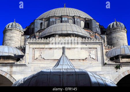 La moschea di Sehzade, architetto Sinan (1548), Istanbul, Turchia Foto Stock