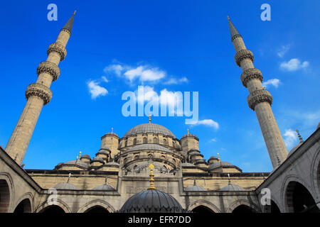 Nuova Moschea o Yeni Cami (1665), Istanbul, Turchia Foto Stock