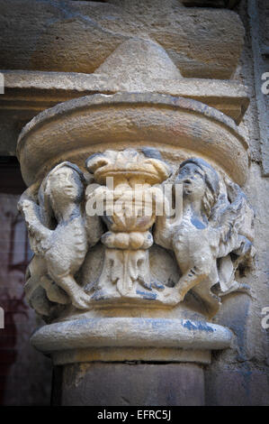 Barcellona Spagna Casa de l'Ardiaca archivio comunale Foto Stock