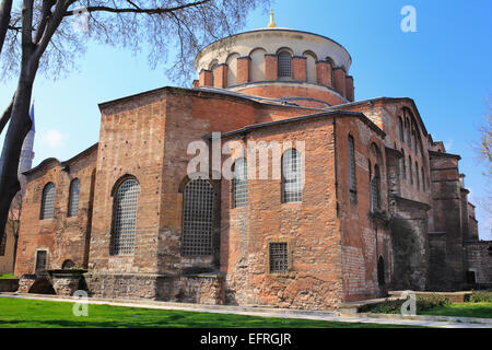 Hagia Irene (548) chiesa, Istanbul, Turchia Foto Stock