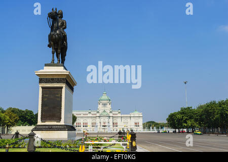 Il Ananta Samakhom trono Hall di reale tailandese Dusit Palace, Bangkok, Thailandia. Foto Stock