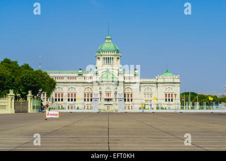 Il Ananta Samakhom trono Hall di reale tailandese Dusit Palace, Bangkok, Thailandia. Foto Stock