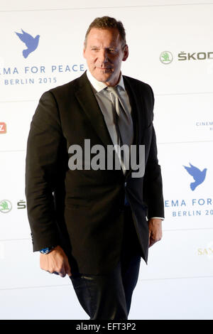 Berlino, Germania. 8 febbraio, 2015. Ralf Moeller frequentando il cinema per la Pace 2015 di Gala presso la Konzerthaus il 8 febbraio 2015 a Berlino, Germania. © dpa/Alamy Live News Foto Stock