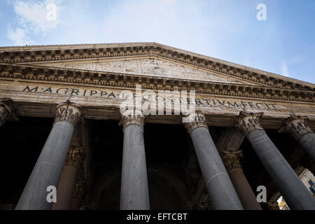 Il Pantheon romano. Roma, Italia Foto Stock