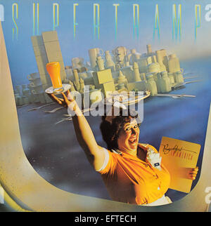 Album LP coprire "Prima colazione in America " da Supertramp. Rilasciato da A & M Records nel 1978 Foto Stock