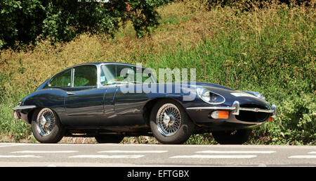 Jaguar E-type Foto Stock